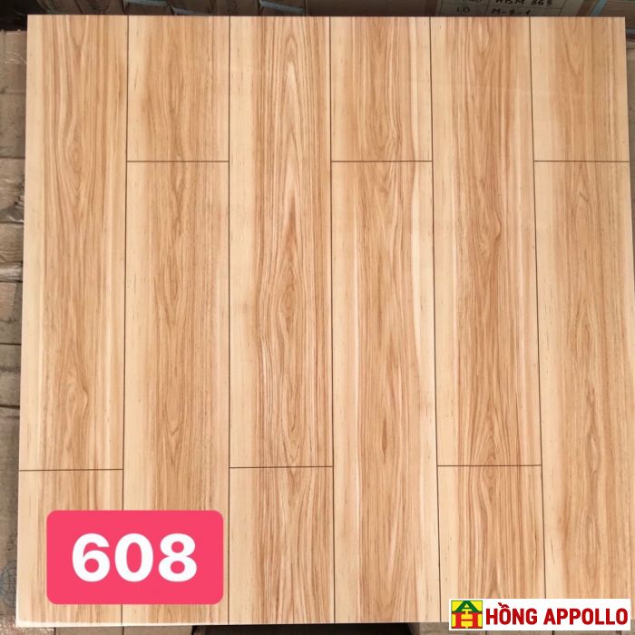 Gạch lát phòng ngủ giả gỗ, 60x60 SẠCH SANG